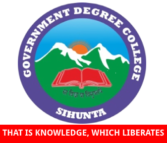 GOVERNMENT COLLEGE SIHUNTA CHAMBA